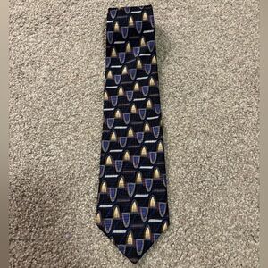 Vintage Zilos George Mechado Silk Tie